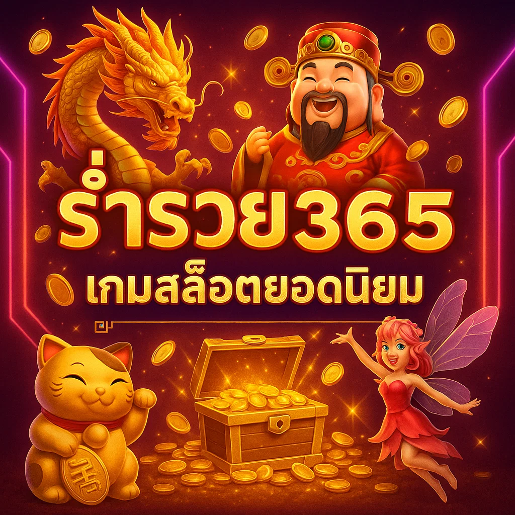 ร่ำรวย365 เกมส์ล็อตยอดนิยม 2025 | เว็บตรงแตก BONUS สุดคุ้ม